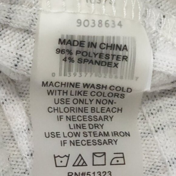 Vince Camuto black and white striped sleeveless tank top - Picture 10 of 12